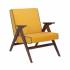желтое кресло West в сканди стиле