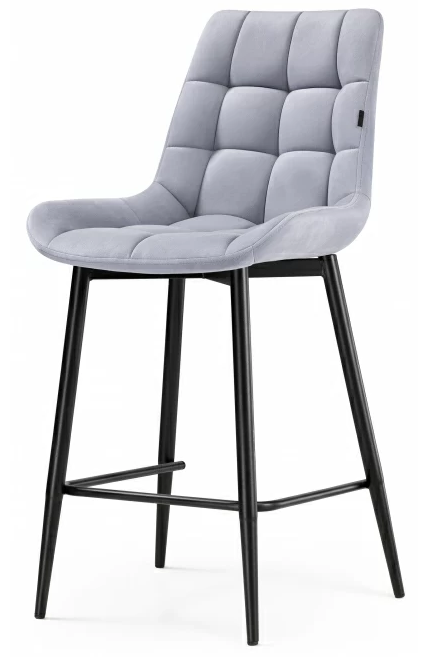 Купить светло-серый полубарный стул ALST  в Raroom