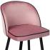 Барный стул Zefir в розовом цвете вблизи