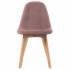 Розовый стул Filip в Raroom вид спереди