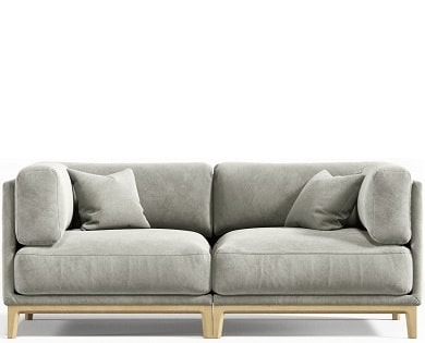 Купить диван двухместный Case #6 Lux в Raroom